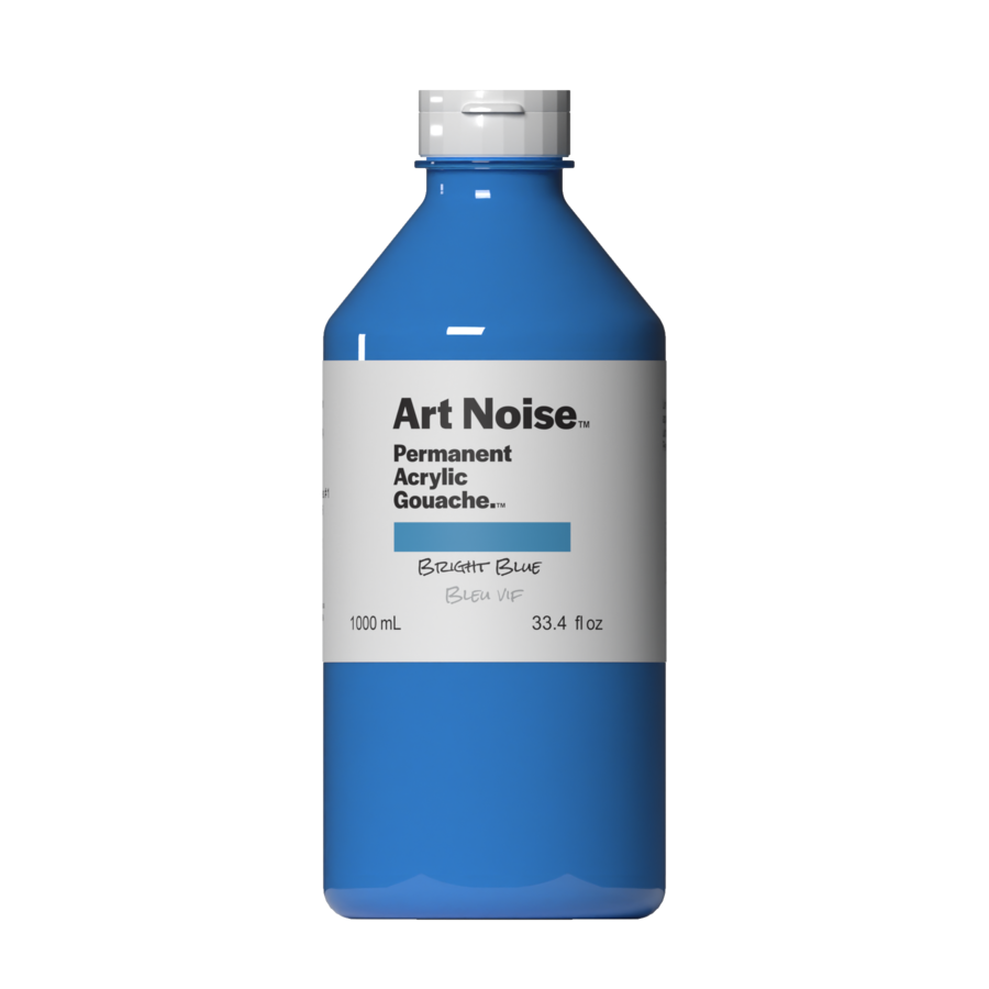 Tri-Art Mfg. - Art Noise Acrylic Gouache: Teal / 2L