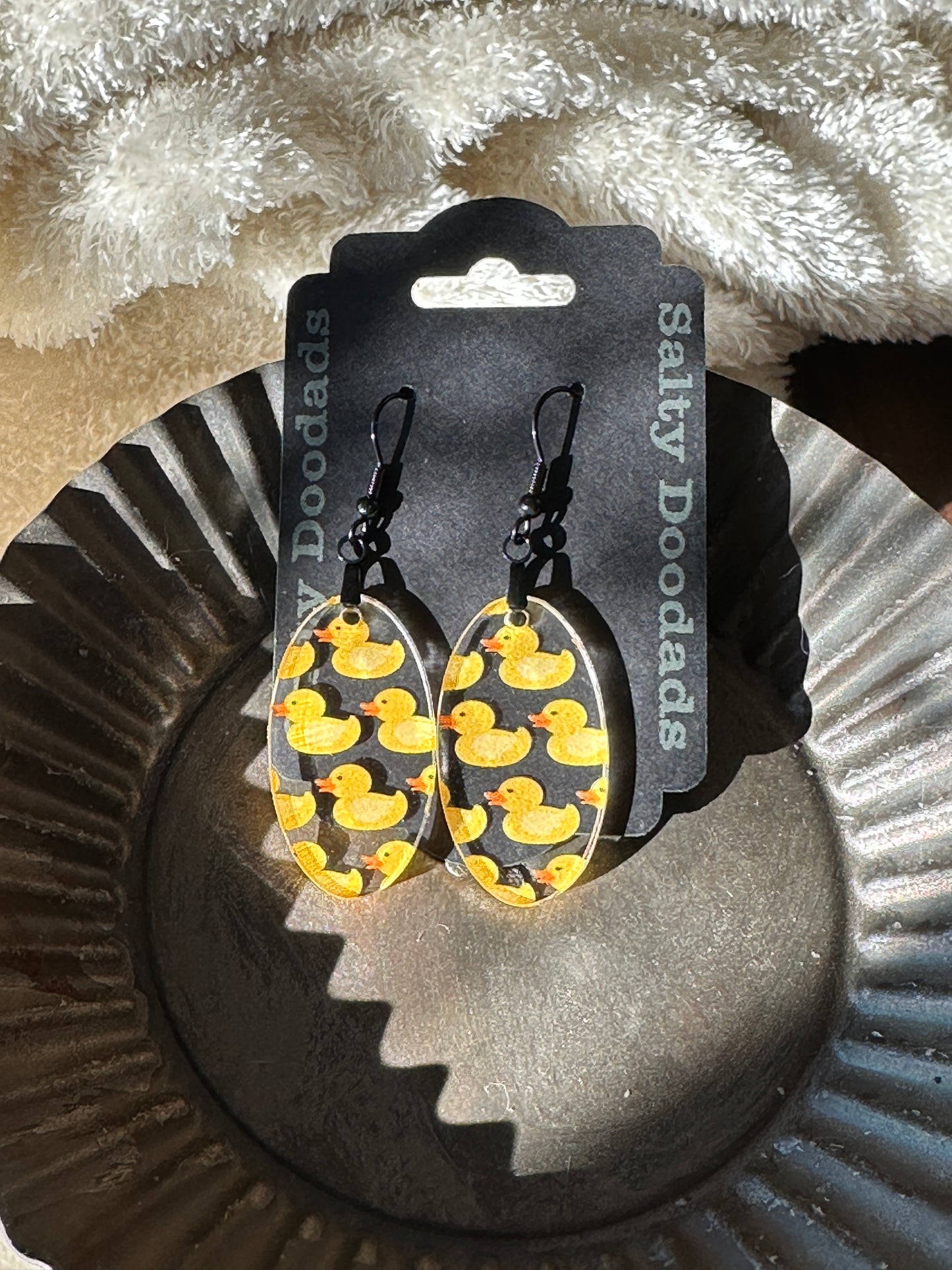 Mini Rubber Duck Earrings (Multiple styles!)
