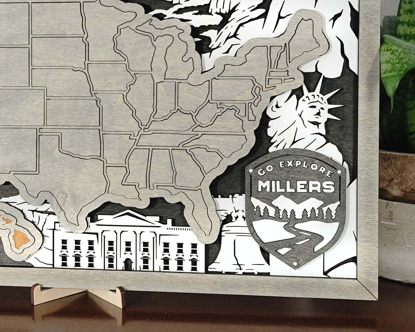 United States Travel Map - Customizable!