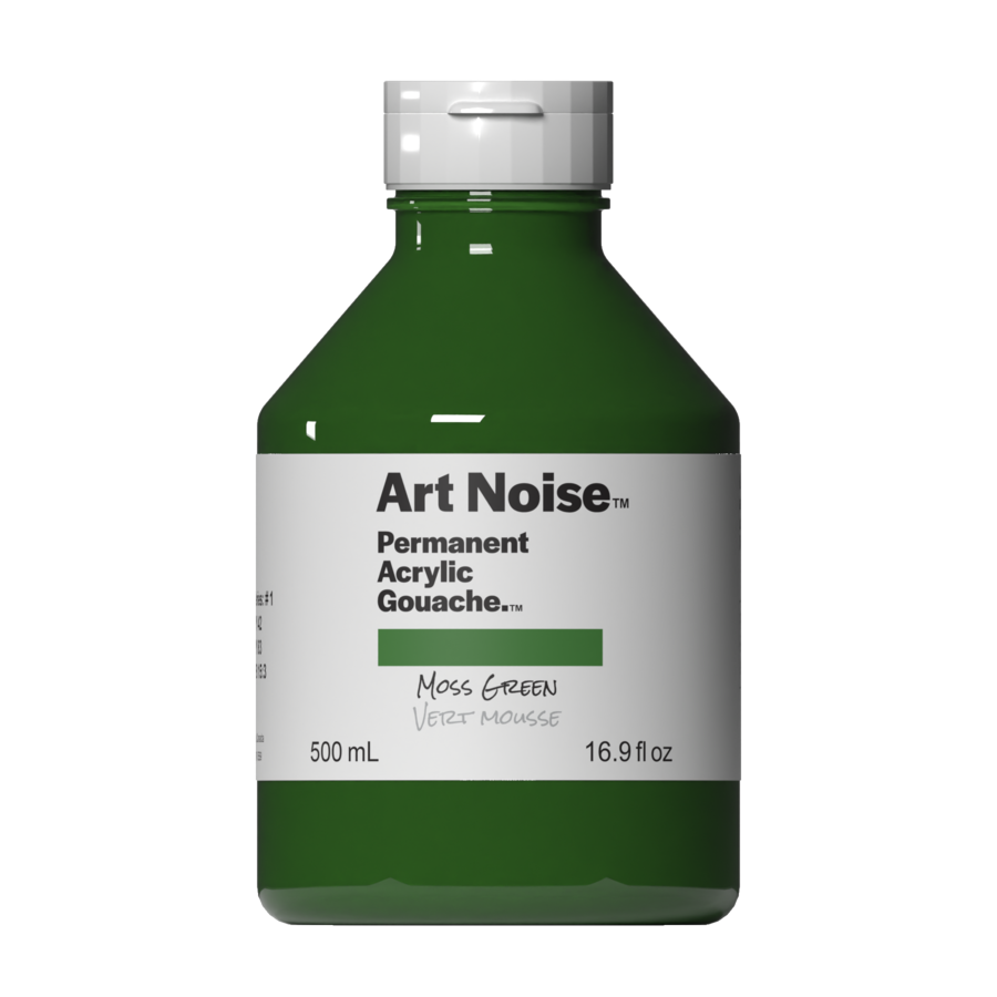 Tri-Art Mfg. - Art Noise Acrylic Gouache: Moss Green / 500mL