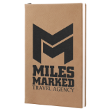 Leatherette Journal 5 1/4" x 8 1/4"(Customizable) - The Salty Lick Mercantile