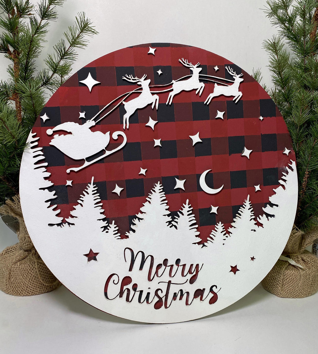 Buffalo Plaid Paint Kit Tutorial