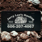 12" x 6" Aluminum Custom License Plate