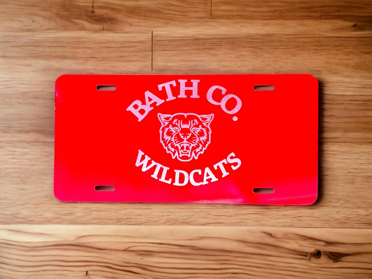 12" x 6" Aluminum Custom License Plate