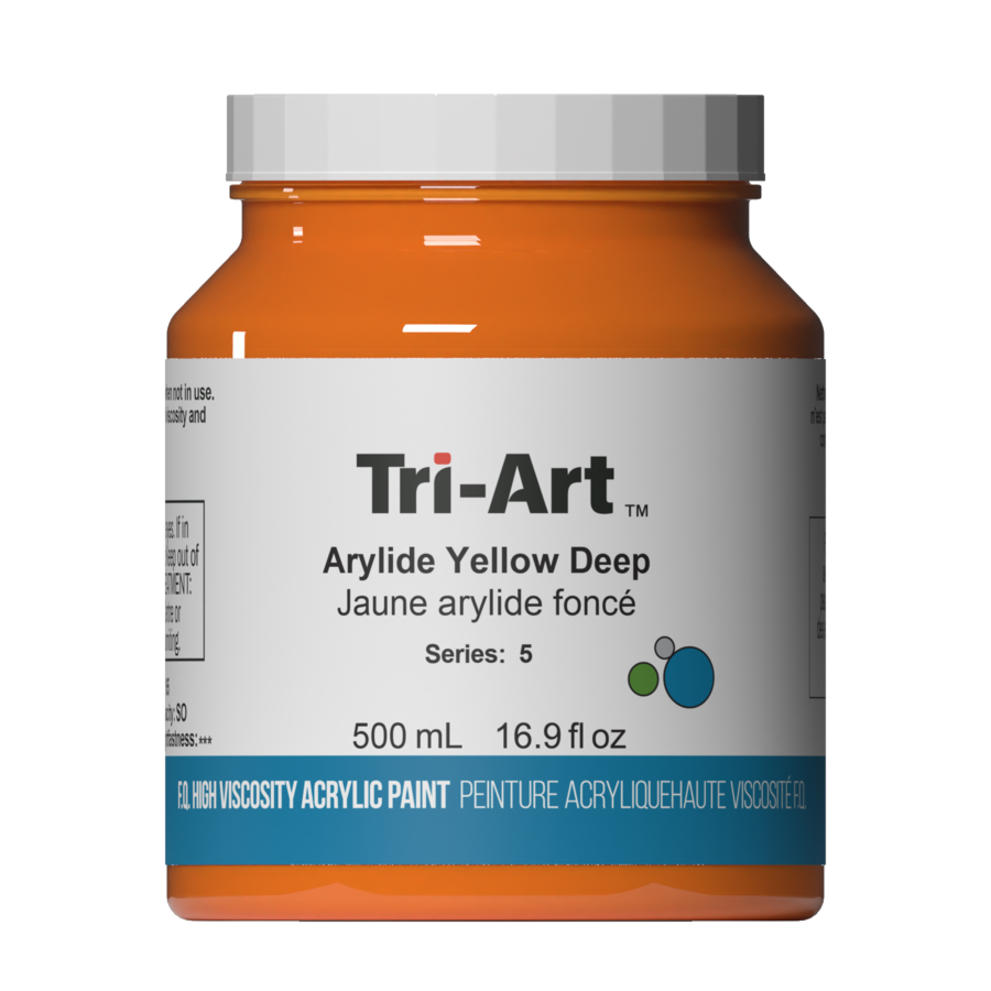 Tri-Art Mfg. - Tri-ArtHigh Viscosity Acrylic Paint: Rose Gold / 60mL Tube