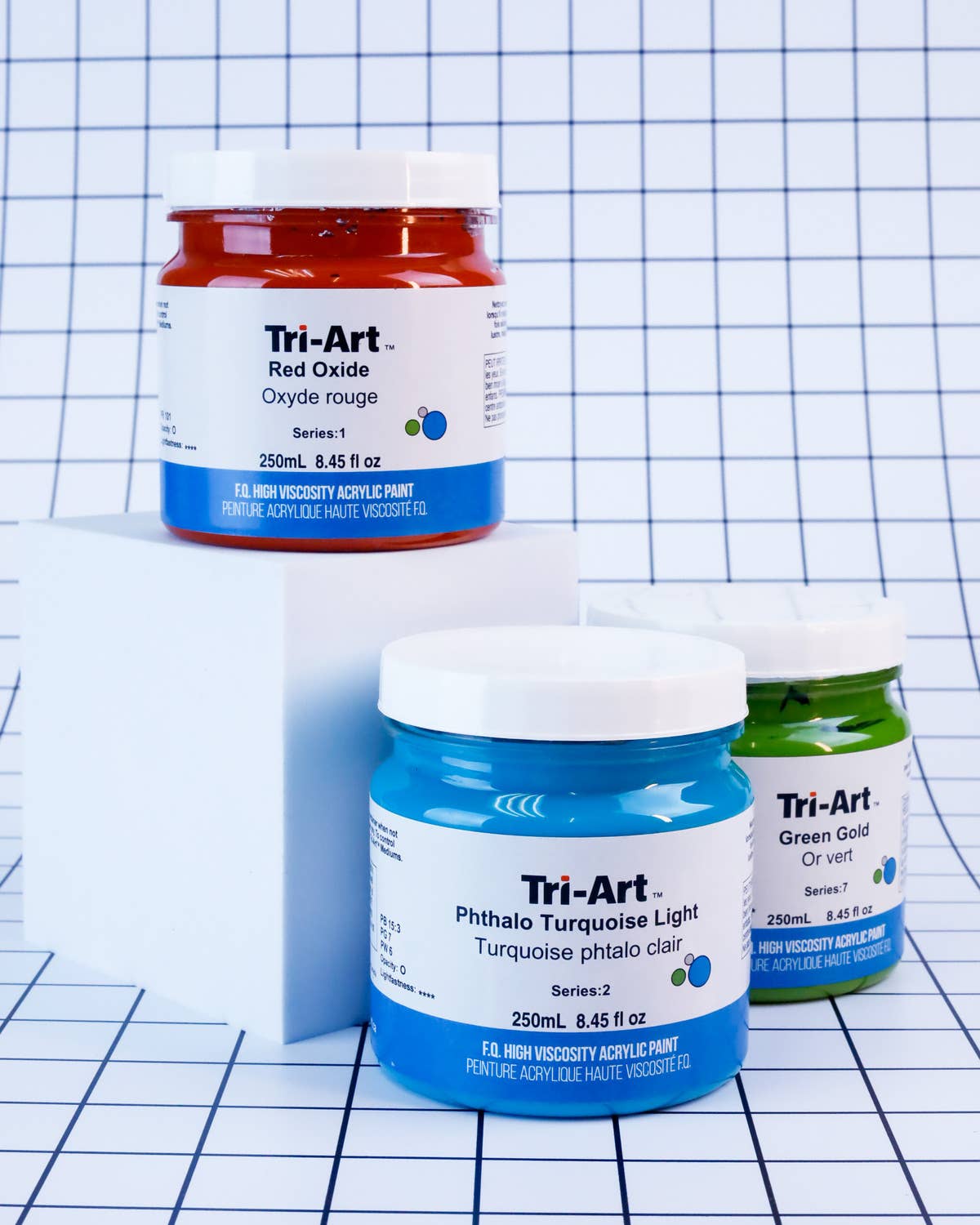 Tri-Art Mfg. - Tri-ArtHigh Viscosity Acrylic Paint: Phthalo Turquoise / 60mL Tube