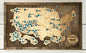 National Parks Travel Map - Wood Design - Personalize!