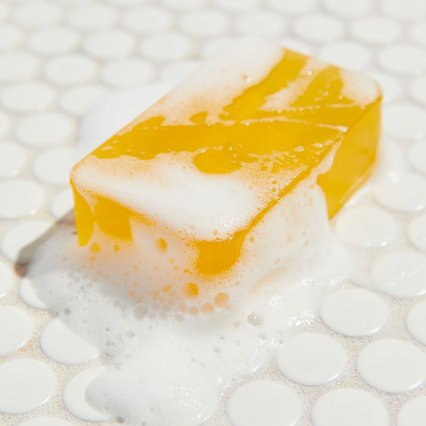 Shower Candy - Raw Honey Lemon Peel Body Wash Bar Soap