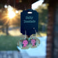 Axolotl in a Fish Bowl Dangle Earrings