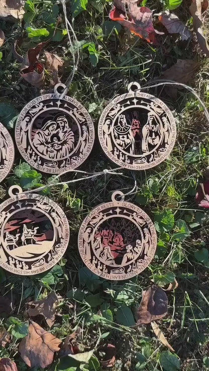 Christmas Story - Ornament Set with Keepsake Box
