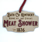 Bath Co. Meat Shower Ornament - The Salty Lick Mercantile