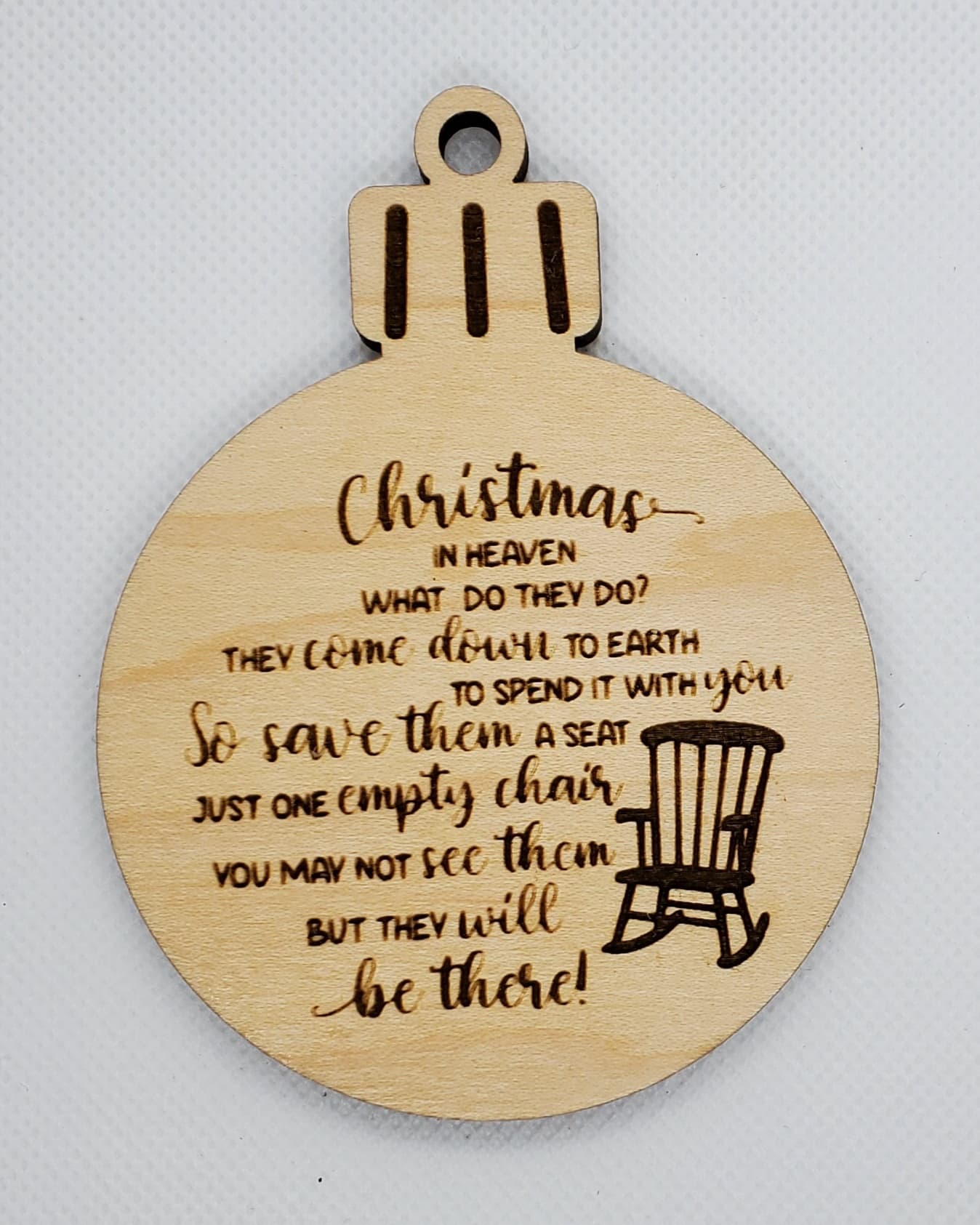 Christmas in Heaven Ornament - The Salty Lick Mercantile