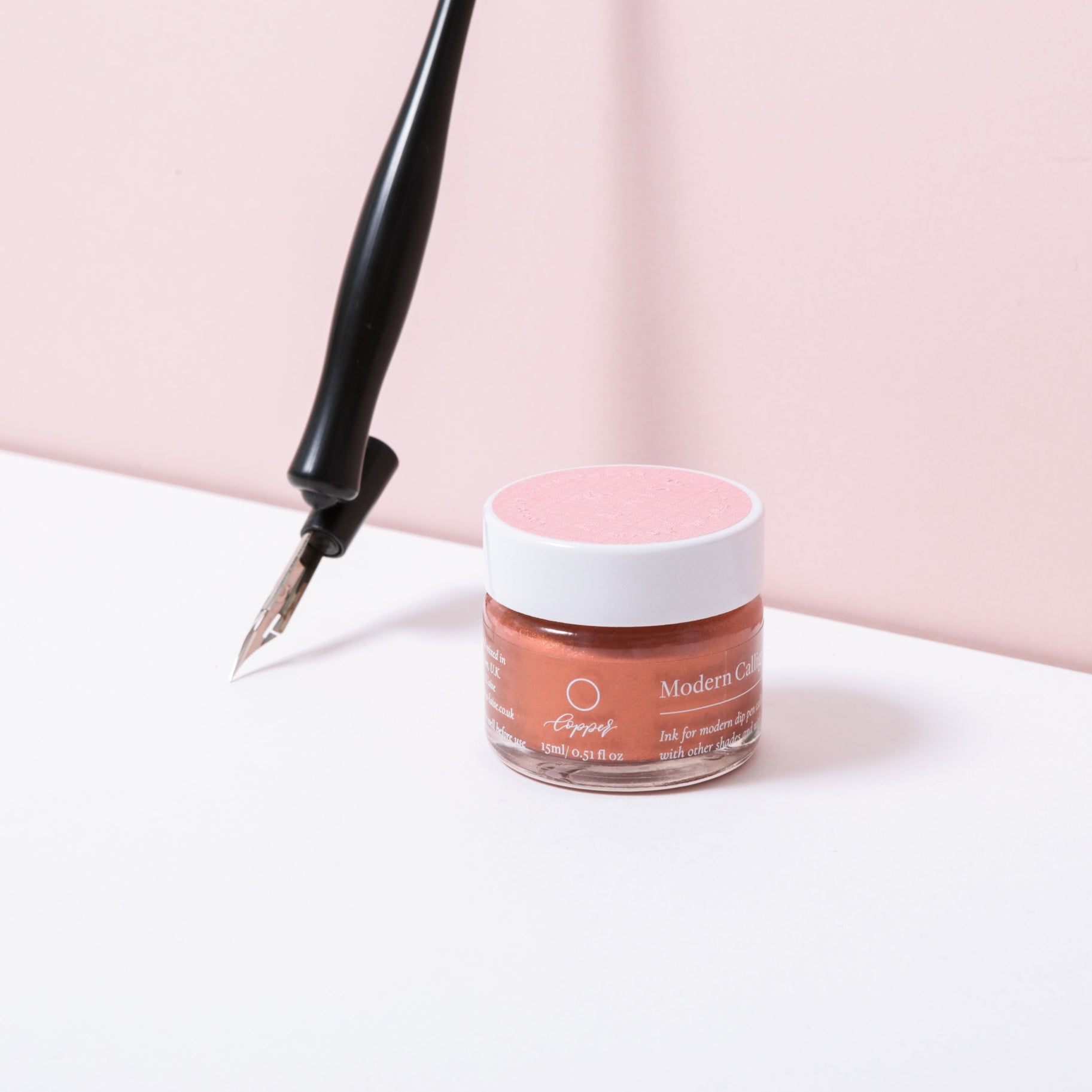 Copper Modern Calligraphy Ink - The Salty Lick Mercantile