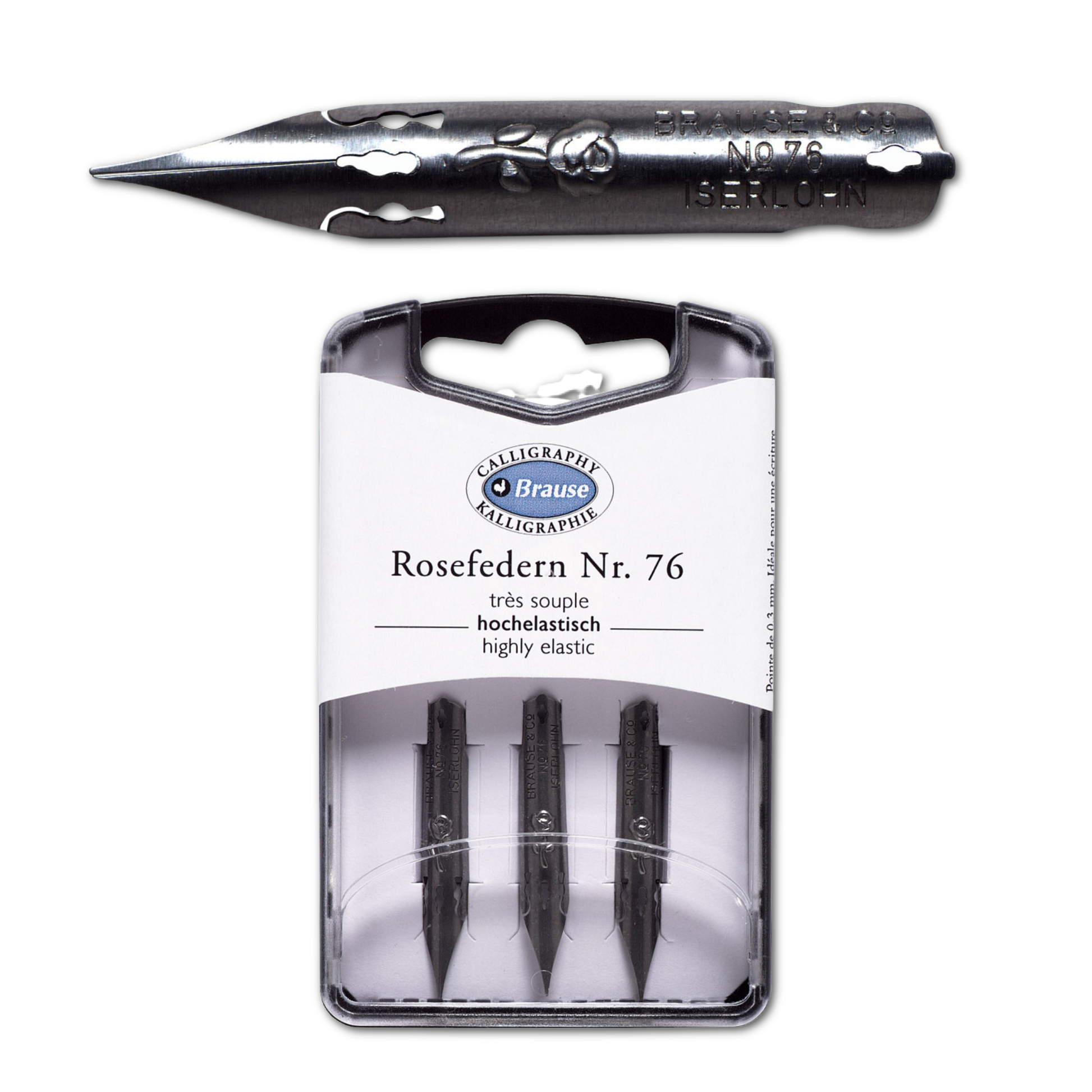 Brause Calligraphy Nib #76 - Rose - The Salty Lick Mercantile