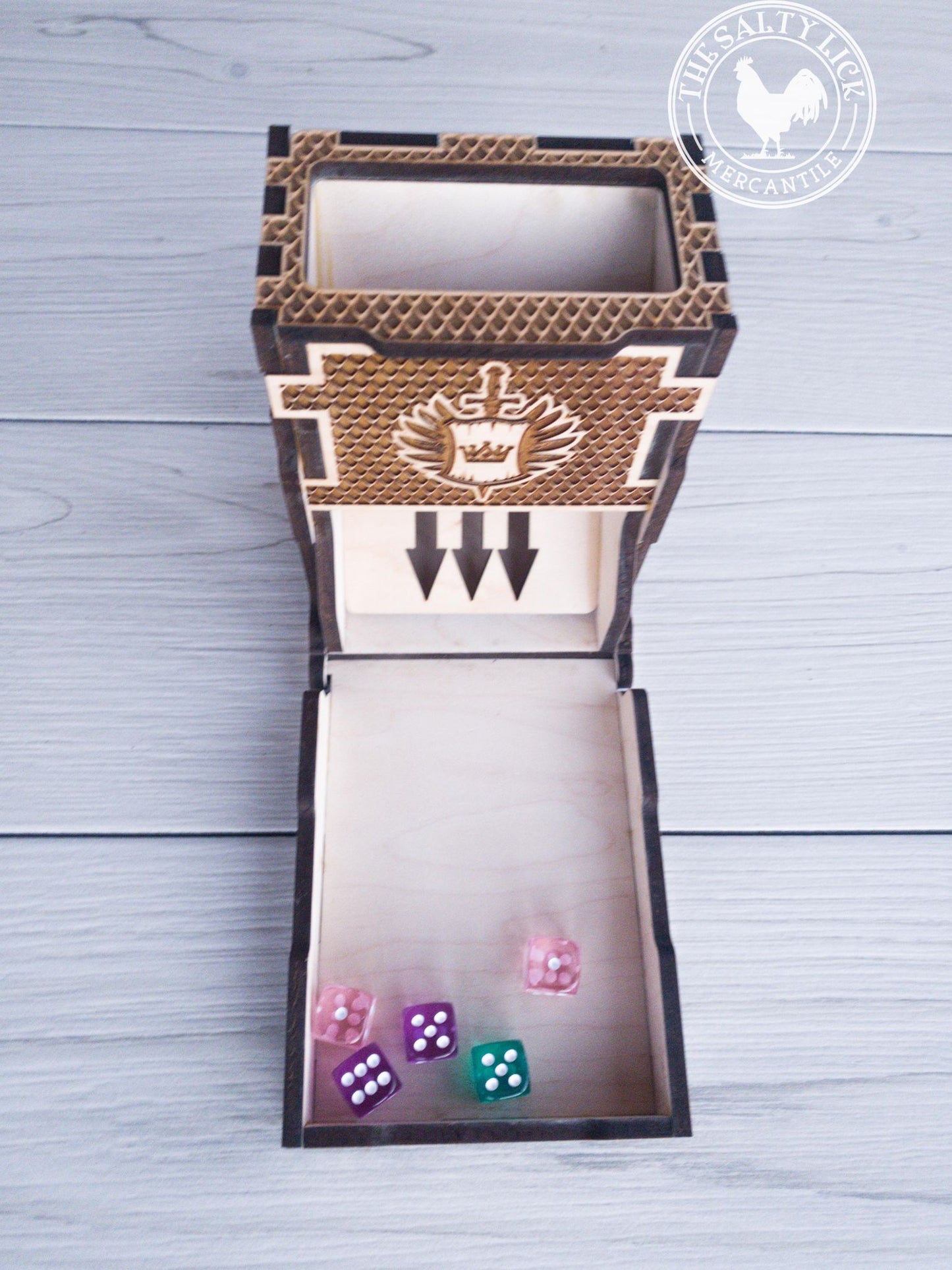 Folding Dice Tower - DND Dungeons and Dragons
