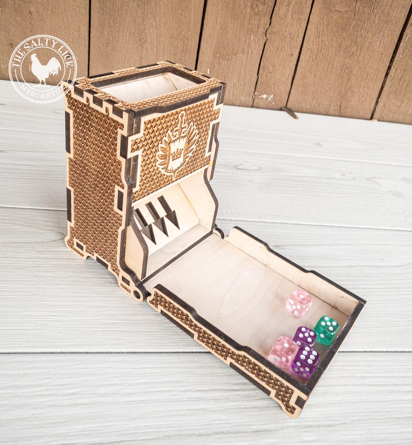 Folding Dice Tower - DND Dungeons and Dragons