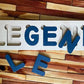 Hand Painted Name Puzzle