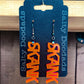 Translucent Neon SKANK Dangle Earrings