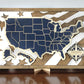 United States Travel Map - Customizable!