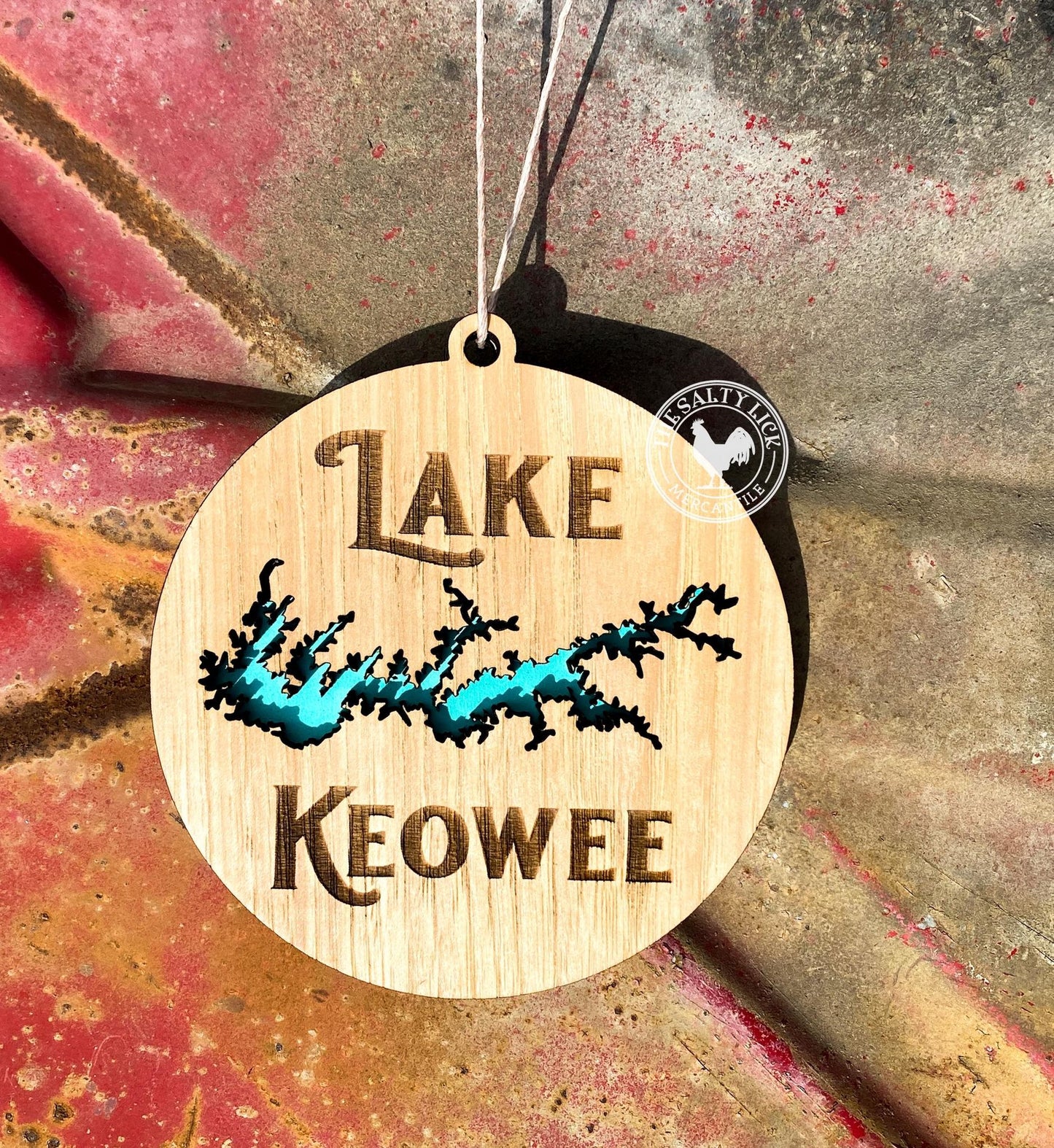 Lake Keowee Ornament South Carolina - The Salty Lick Mercantile