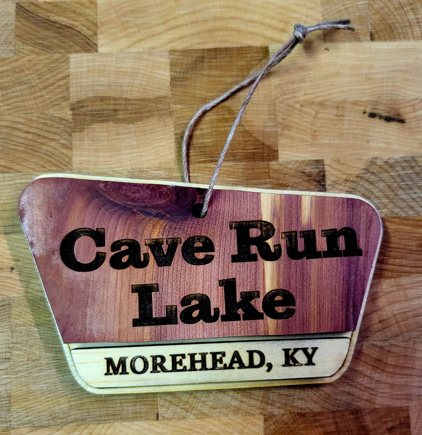 Cave Run Lake Park Style Ornament Kentucky
