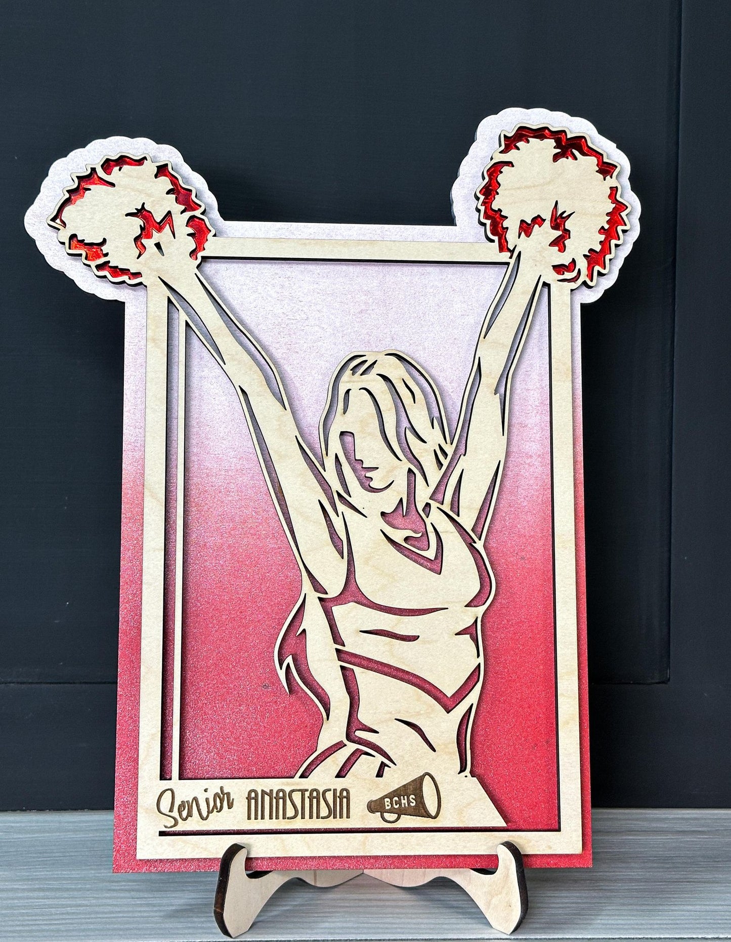 Personalized Cheerleader Plaque / Sign
