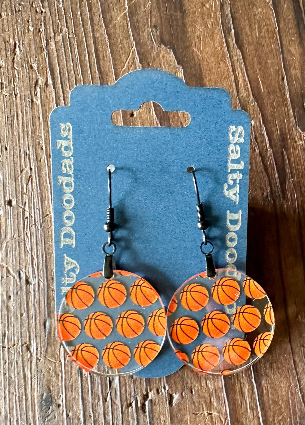 Mini Basketball Earrings (Multiple styles!) - The Salty Lick Mercantile