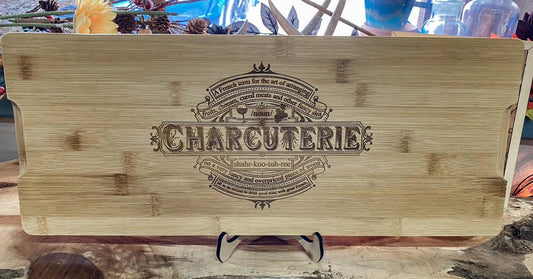 Bamboo Charcuterie Board/Cutting Board (Your Design or Mine)