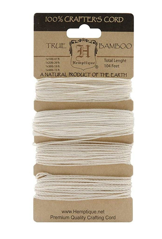 Hemptique - Bamboo Cord Multi-Weight Card - The Salty Lick Mercantile