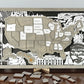 United States Travel Map - Customizable!