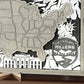 United States Travel Map - Customizable!