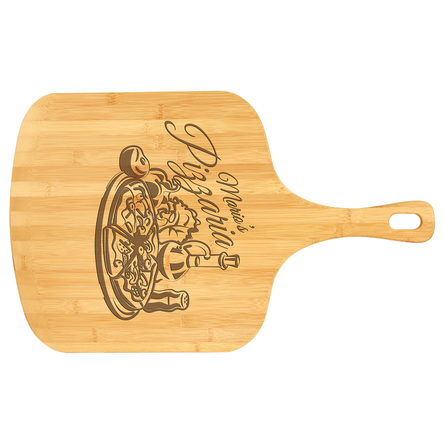 Bamboo Pizza Board - 23 1/2" x 14 1/2" - The Salty Lick Mercantile