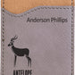 Laserable Leatherette Phone Wallet - The Salty Lick Mercantile