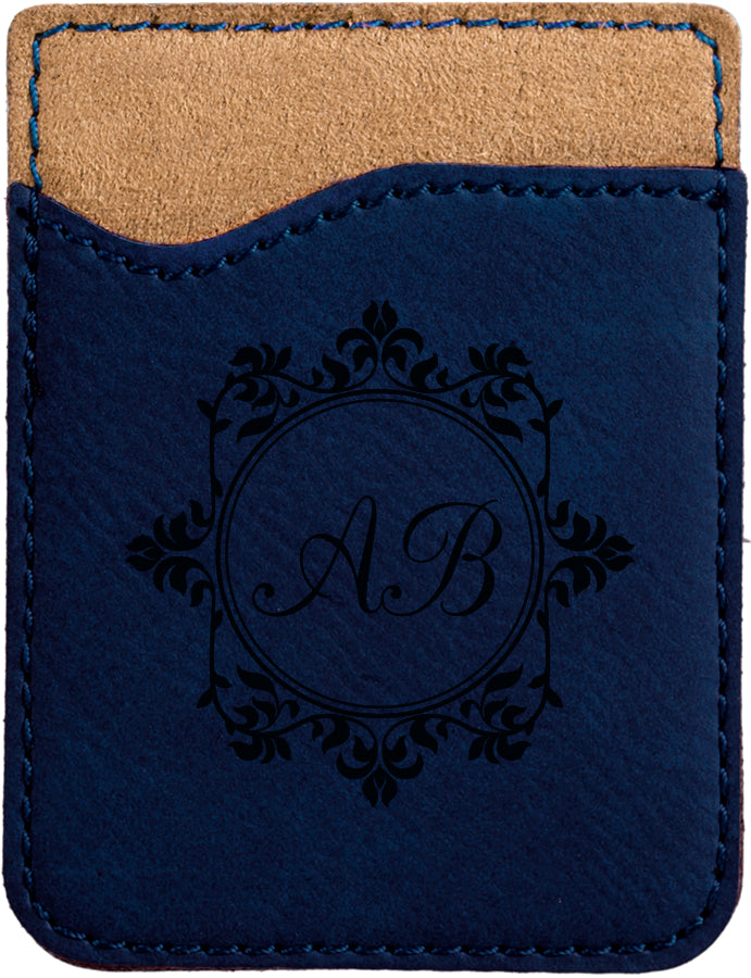 Laserable Leatherette Phone Wallet - The Salty Lick Mercantile