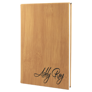 Leatherette Journal 5 1/4" x 8 1/4"(Customizable) - The Salty Lick Mercantile
