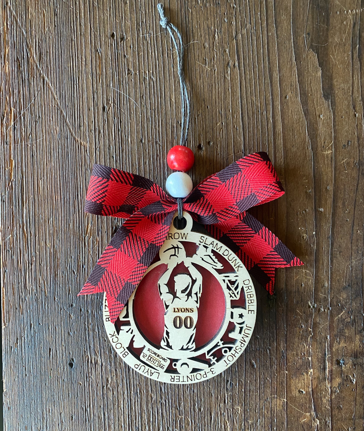 Personalized Sports Ornament (Multiple Designs!)