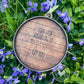 Salt Lick Distillery Bourbon Barrel Lid Ornament