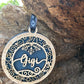 Gigi 2 Layer Wood Ornament