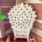 Wood Flower Holder - Mother's Day Nana Memaw Granny