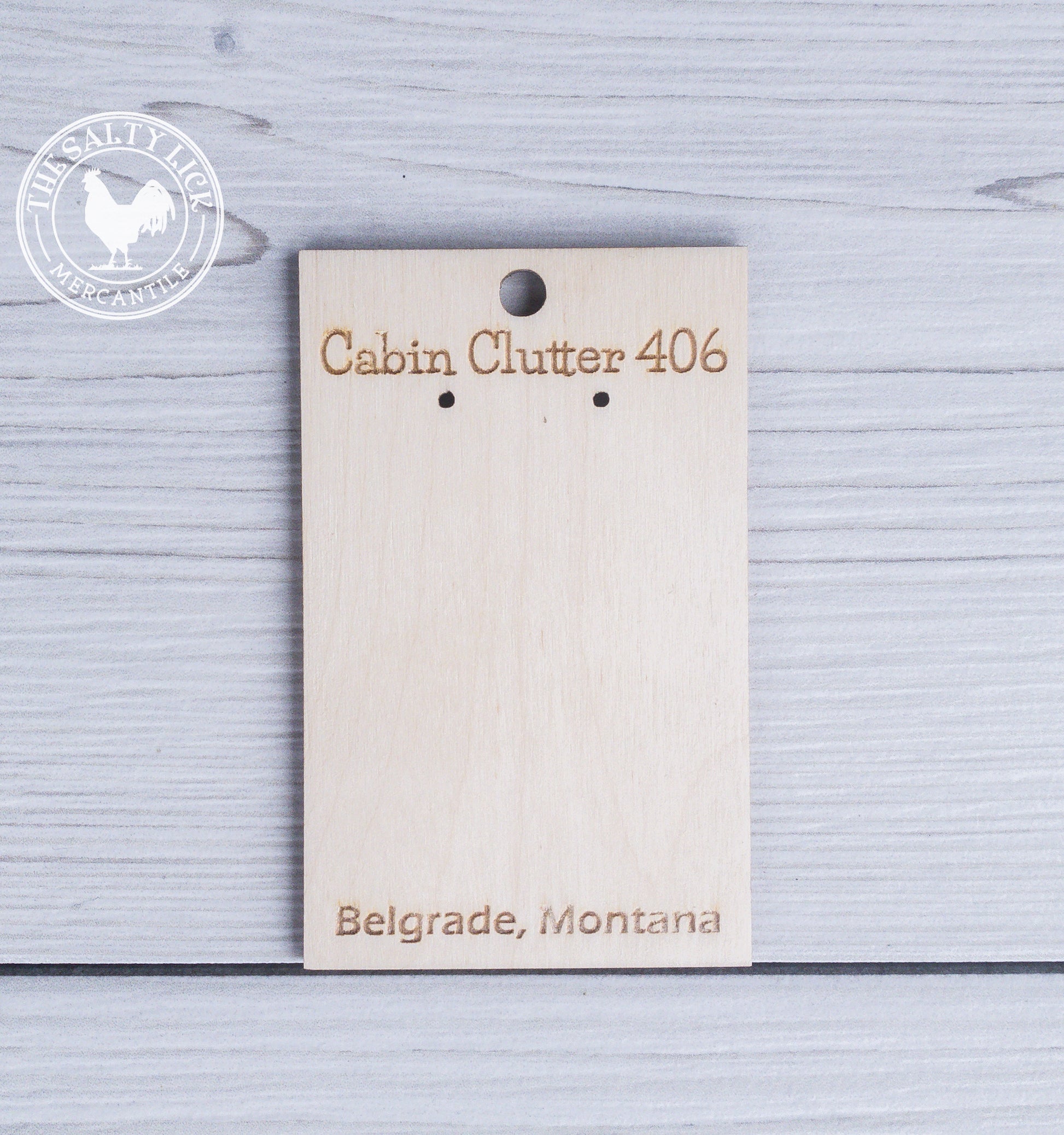 Earring Card 2.5" x 4" - The Salty Lick Mercantile