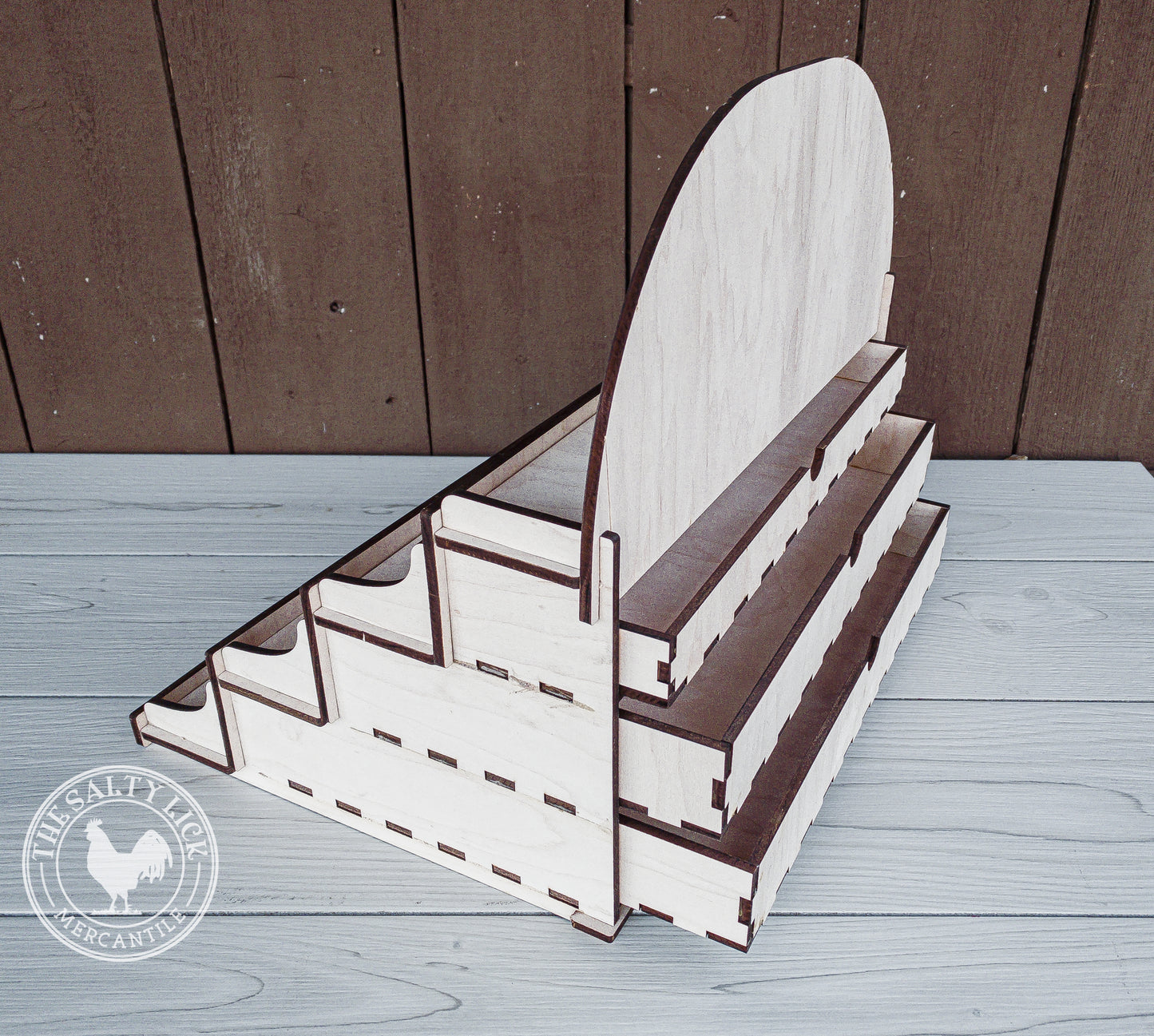 Craft/Vendor Fair Display Stand with 3 Drawers - The Salty Lick Mercantile