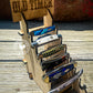 Personalized Laser Cut Wood Knife Display