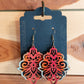 Wood Dangle Earrings - Multiple Designs!