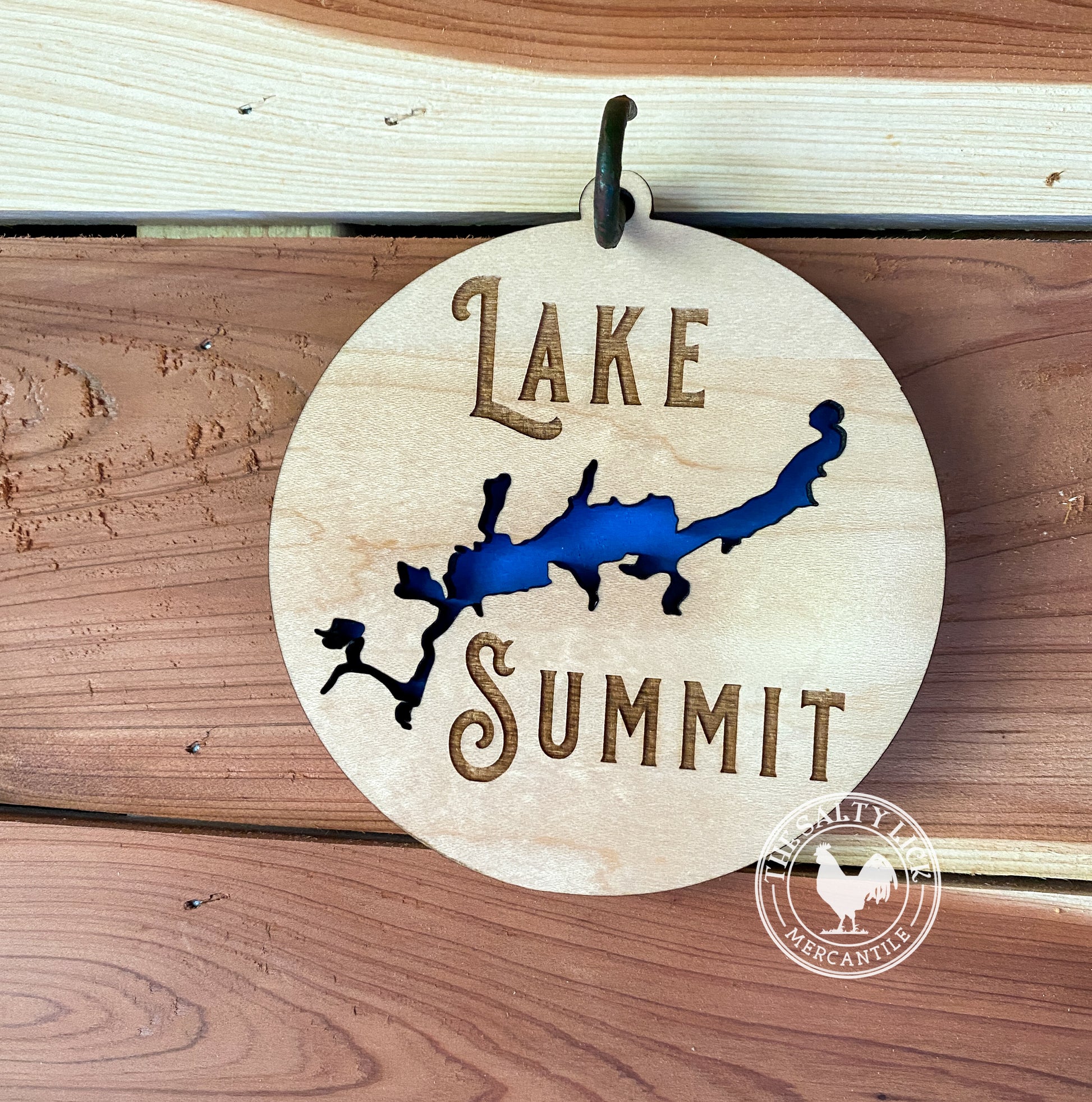 Lake Summit Ornament North Carolina - The Salty Lick Mercantile