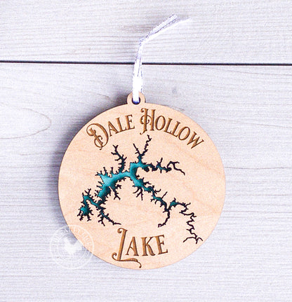 Dale Hollow Lake Ornament - The Salty Lick Mercantile