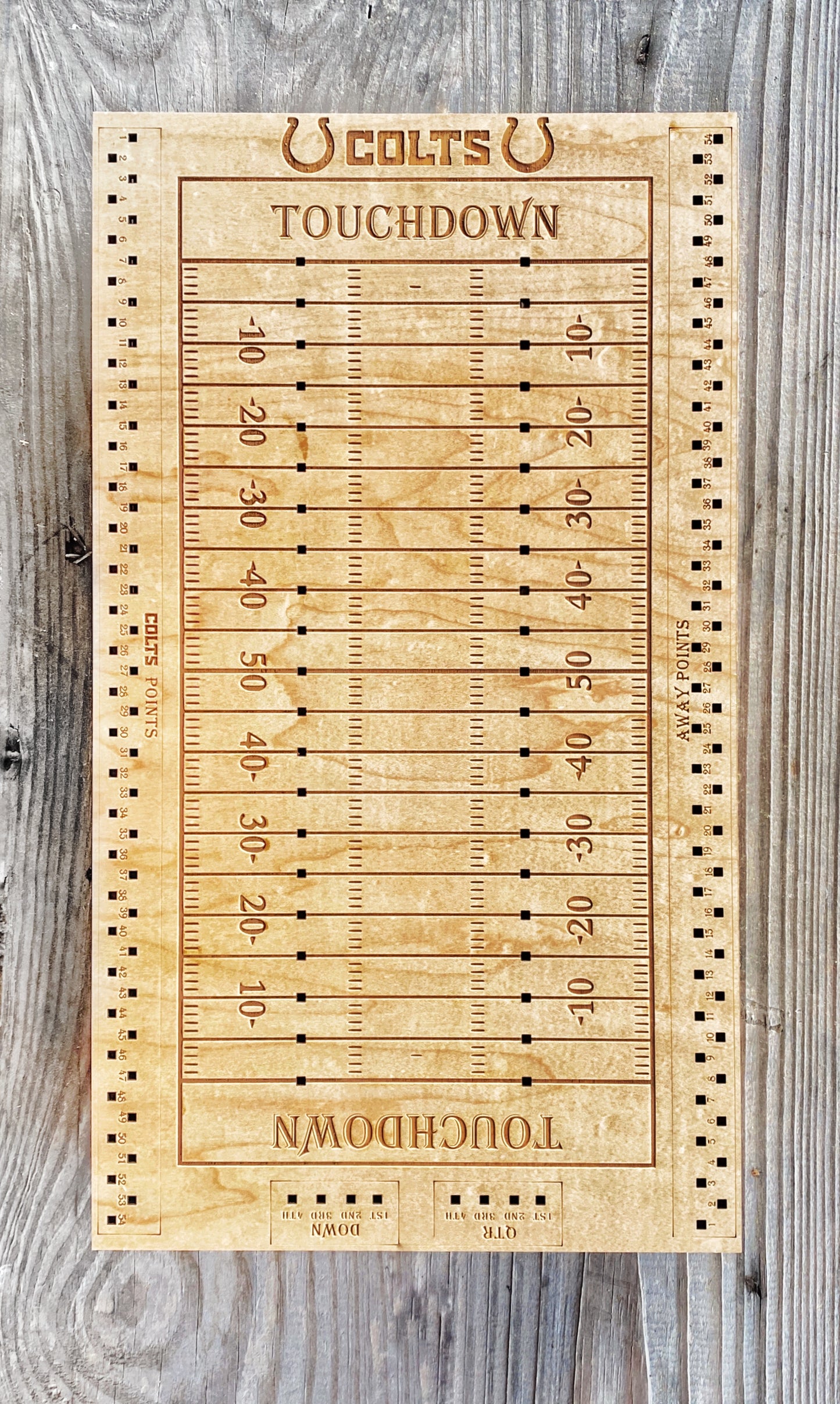 Parlor Football - Laser Cut Board Game - The Salty Lick Mercantile