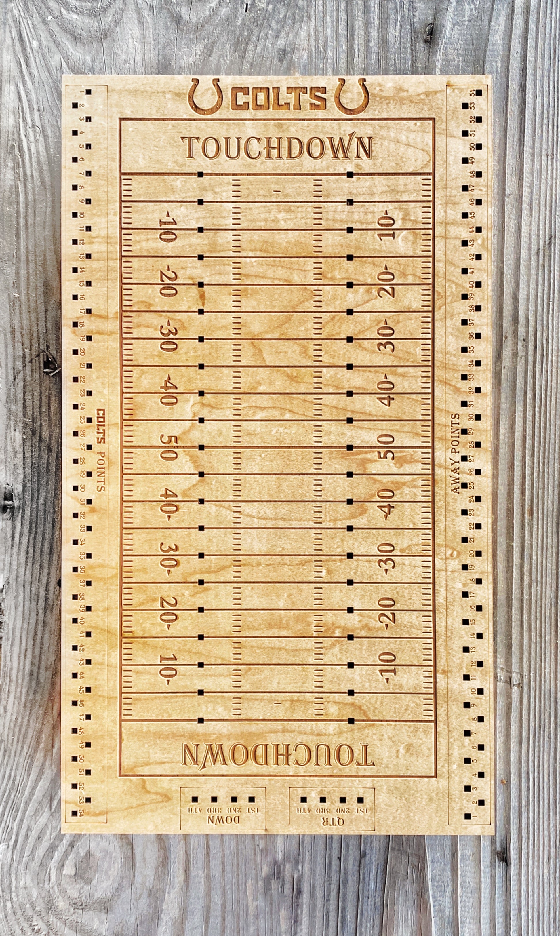 Parlor Football - Laser Cut Board Game - The Salty Lick Mercantile