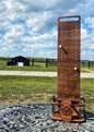 Custom Cornhole Scoreboard with 4 Can Holder (tabletop version) - The Salty Lick Mercantile