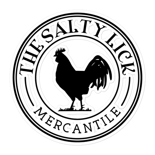 The Salty Lick Logo Bubble-free stickers - The Salty Lick Mercantile